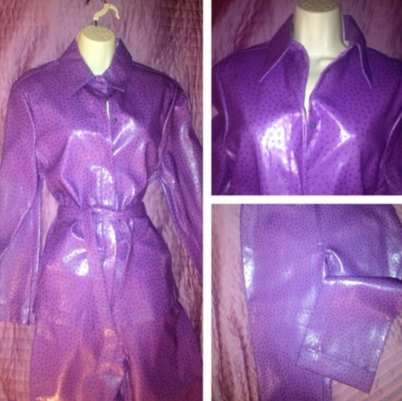 FAUX OSTRICH RAIN SET - Picture 4 of 4